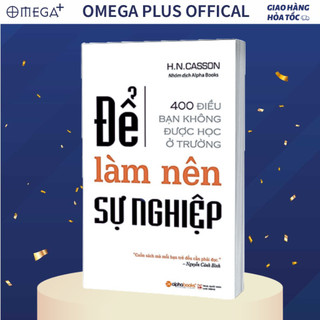 Sách - Để làm nên sự nghiệp
