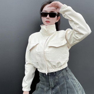 CN5 | QUYNH HI DESIGN | Áo khoác Caro croptop | HOẢ TỐC HCM / ảnh thật chính chủ QH