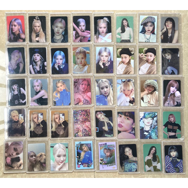 Thẻ ảnh Photocard Blackpink chính hãng (nhiều era)
