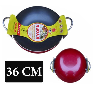 [CHẢO SIZE ĐẠI - 36 CM] Chảo chống dính[AN TOÀN SỨC KHỎE] chảo sâu lòng 2 quai 36cm.