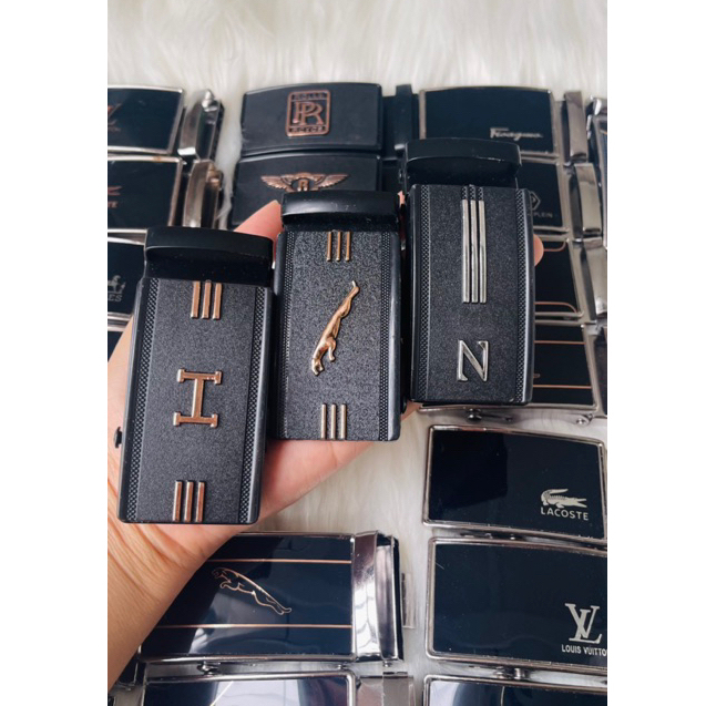 Mặt Khóa Thắt Lưng Nam Khóa Con Lăn Họa Tiết Ngẫu Nhiên Chất Liệu Hợp Kim Sáng Bóng