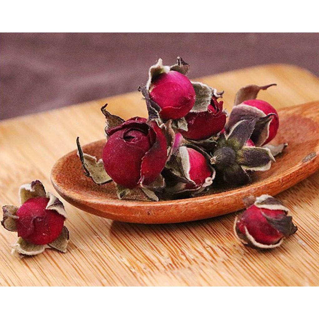 TRÀ NỤ HOA HỒNG TÂY TẠNG sấy khô nguyên nụ 50 - 200gram - Đẹp da, giảm stress, detox cơ thể