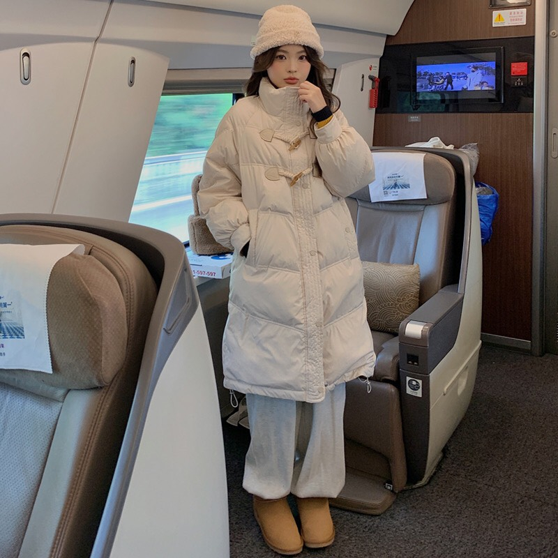 Áo bông dáng dài