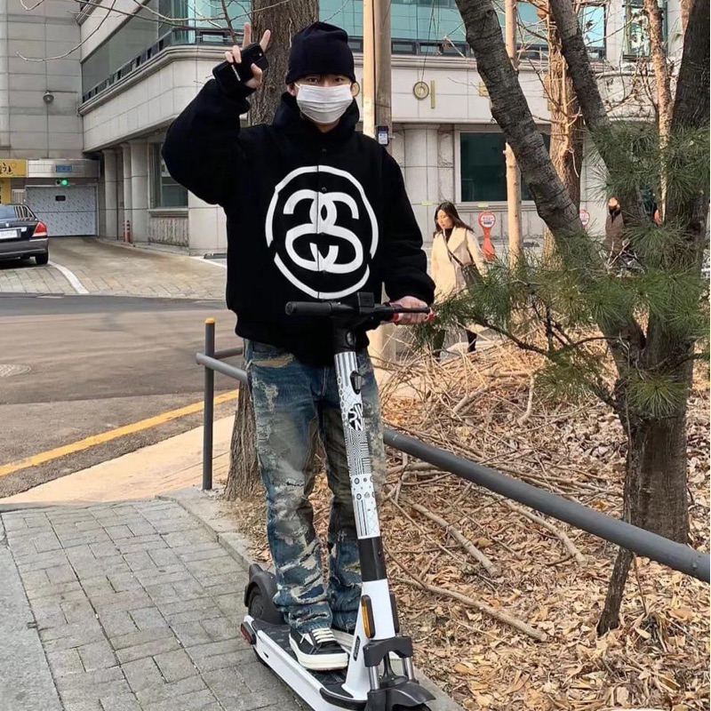 Áo Varsity - Stussy - Bomber Jacket logo trần bông new 2023