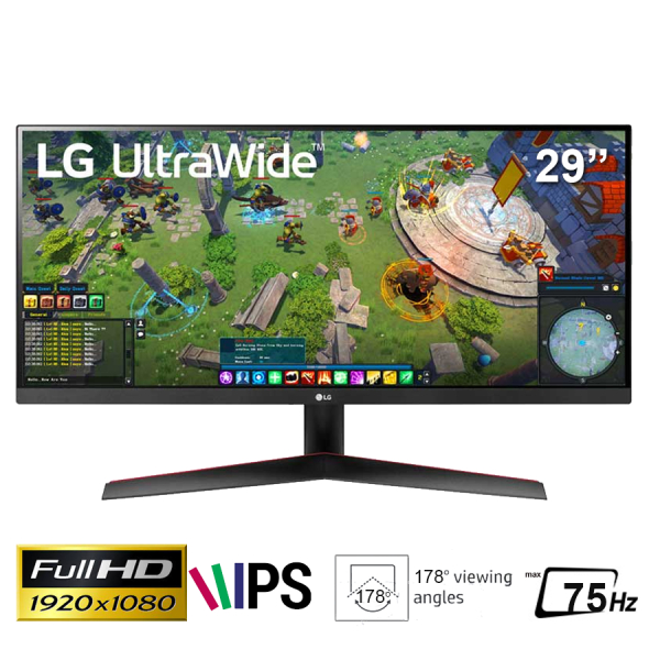 Màn hình máy tính 75Hz 21:9 IPS LG 29”