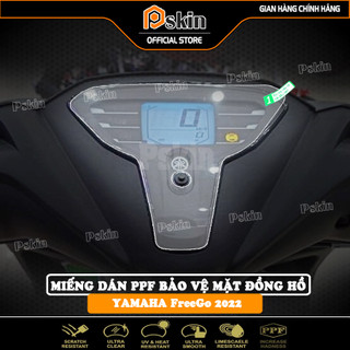 Bộ 2 miếng dán PPF bảo vệ mặt đồng hồ xe Yamaha FreeGo 2022