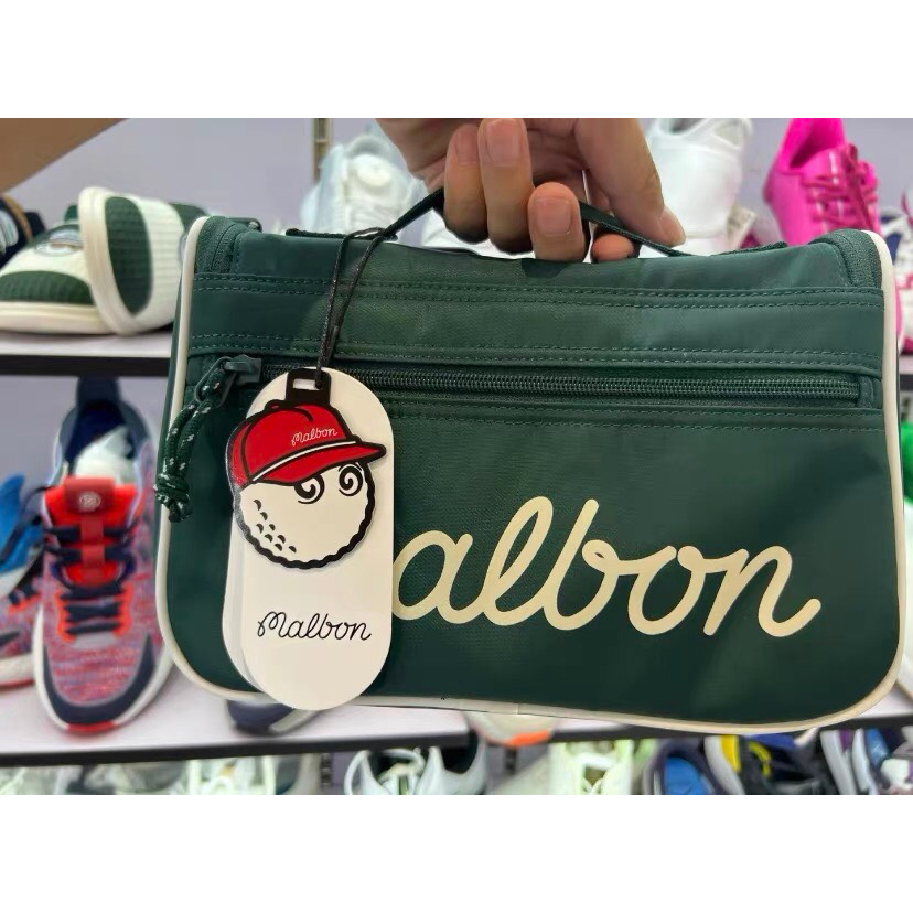 Túi cầm tay Malbon, vải mềm, thiết kế thanh lịch, thể thao