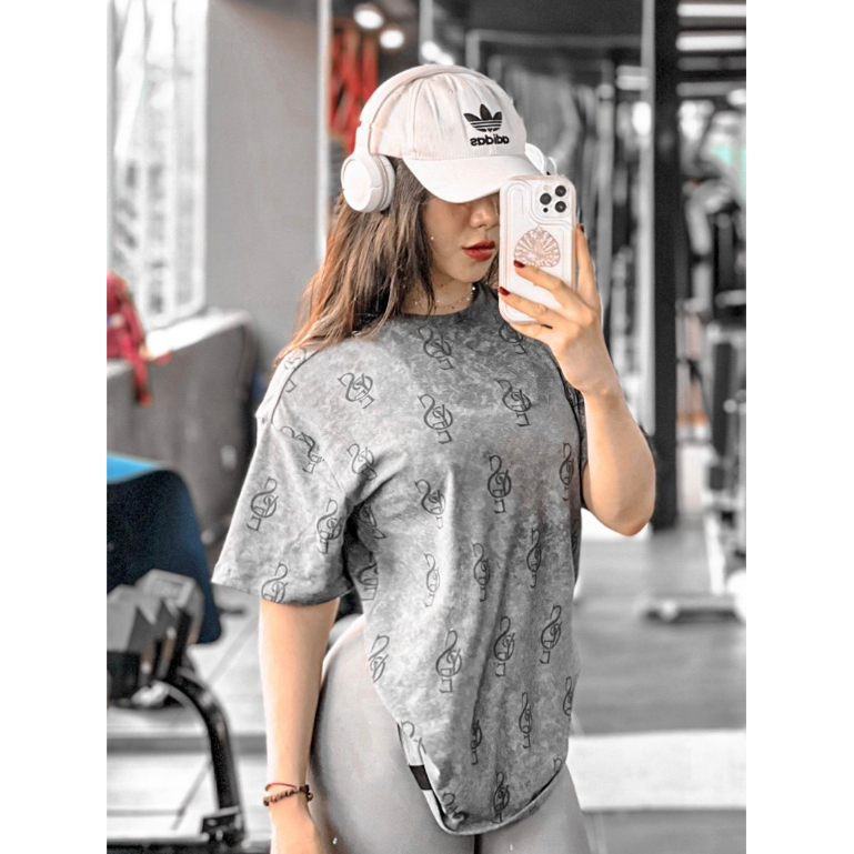 Áo thun oversize chất liệu cotton họa tiết SEY định lượng 180gsm hàng cao cấp