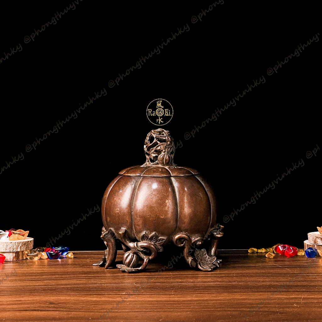 Trái Bí Tài Lộc - Vật Phẩm Đồng Phong Thủy