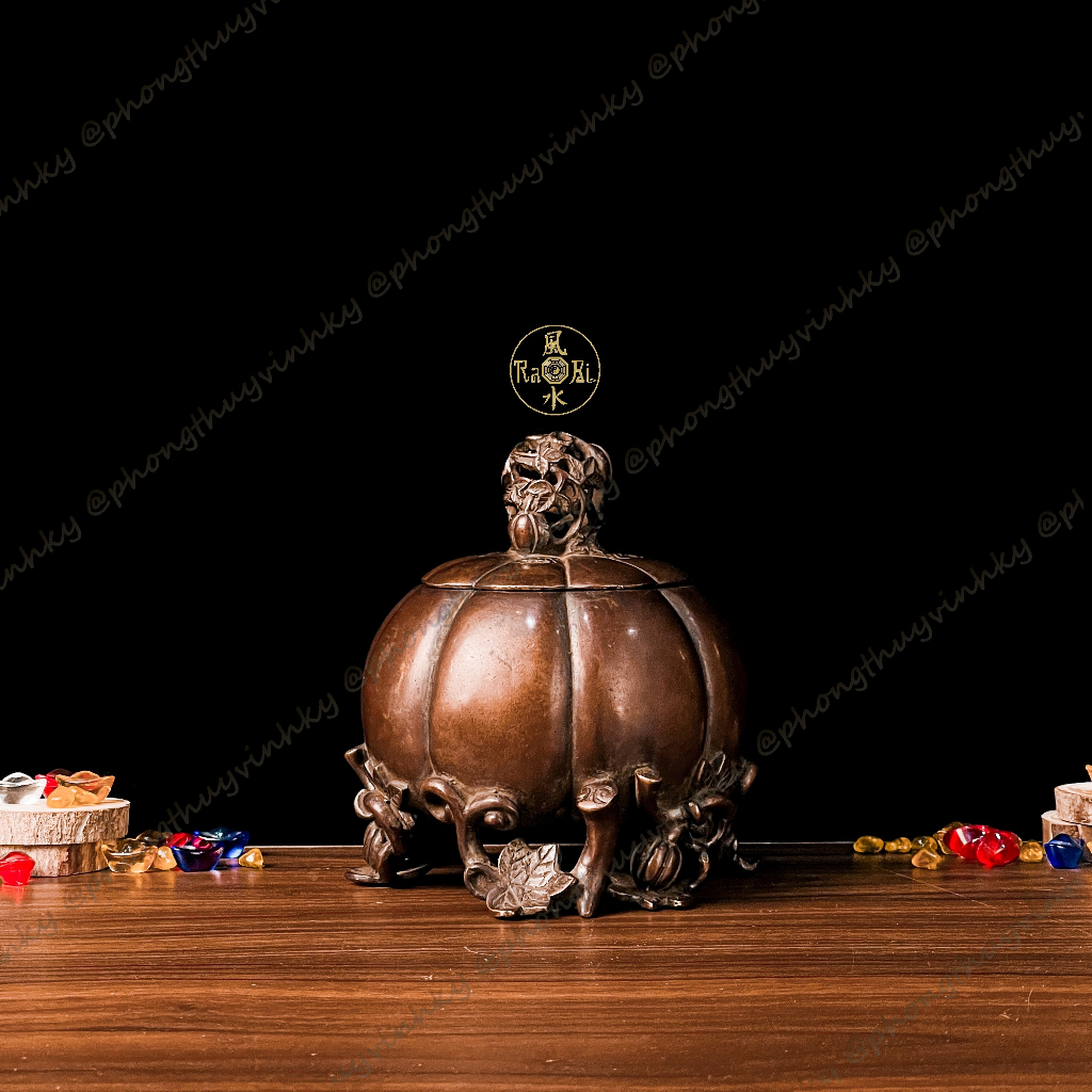 Trái Bí Tài Lộc - Vật Phẩm Đồng Phong Thủy