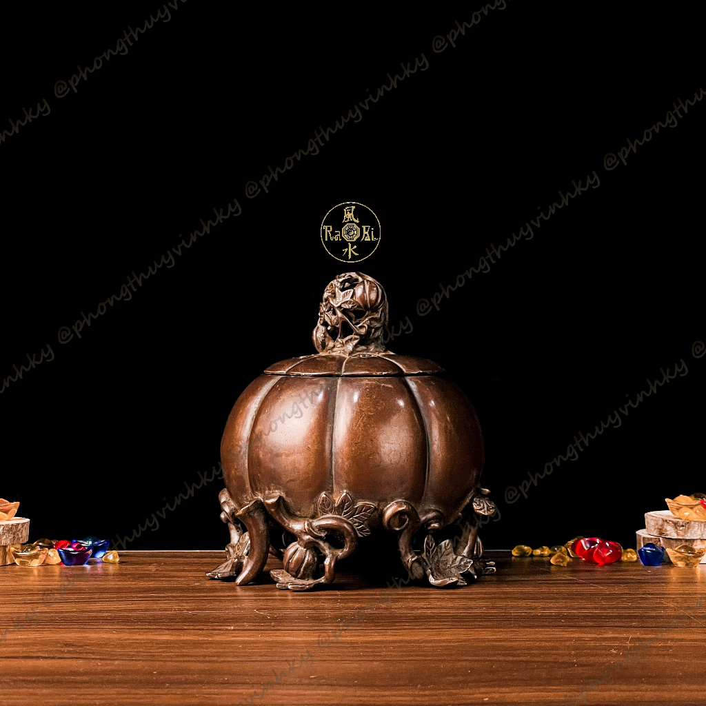 Trái Bí Tài Lộc - Vật Phẩm Đồng Phong Thủy