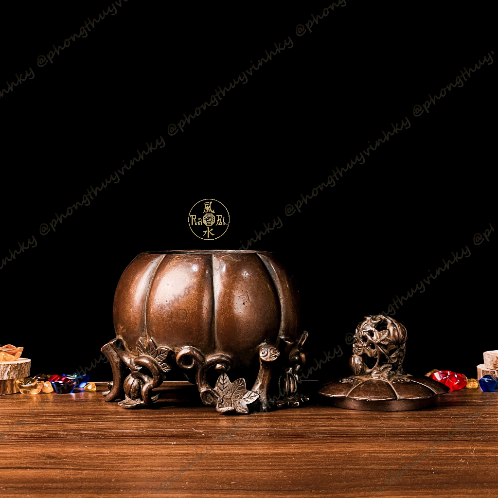 Trái Bí Tài Lộc - Vật Phẩm Đồng Phong Thủy