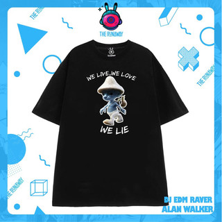 Áo phông Alan Walker: we live - we love - we lie cotton 100% by The Runaway