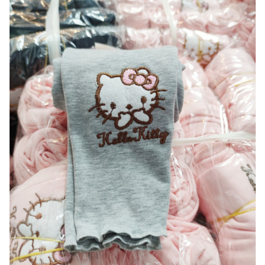 Quần legging bé gái hoạ tiết cực xinh chất cotton len  8-32kg