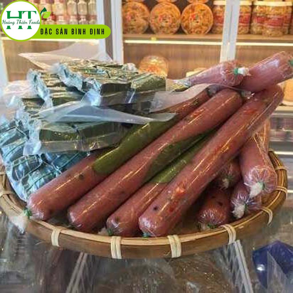 Tré rơm Bình Định, Nem chua Chợ Huyện chính gốc - Đặc Sản Bình Định - Hoàng Thiên Foods