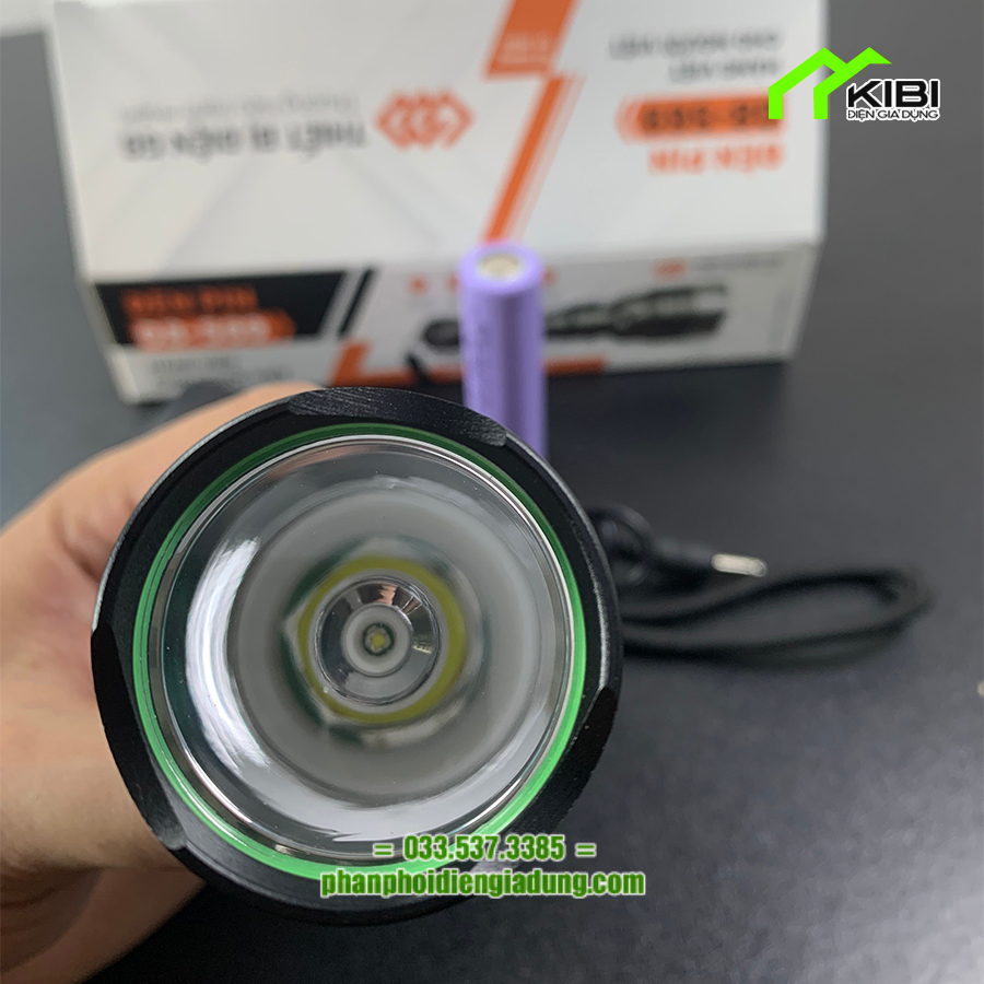 Den pin sieu sang, đèn pin chống nước G8 - 569