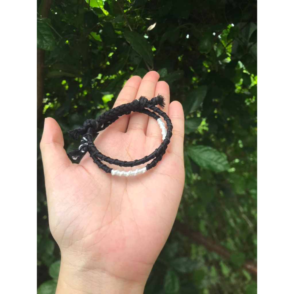 Vòng tay, vòng chân handmade phong cách vintage làm bằng chỉ - mẫu theo số trong hình
