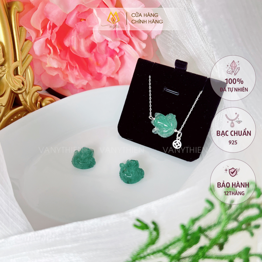 Mặt Hồ Đá Thạch Anh Dâu Xanh Ly size 18Li -20Li