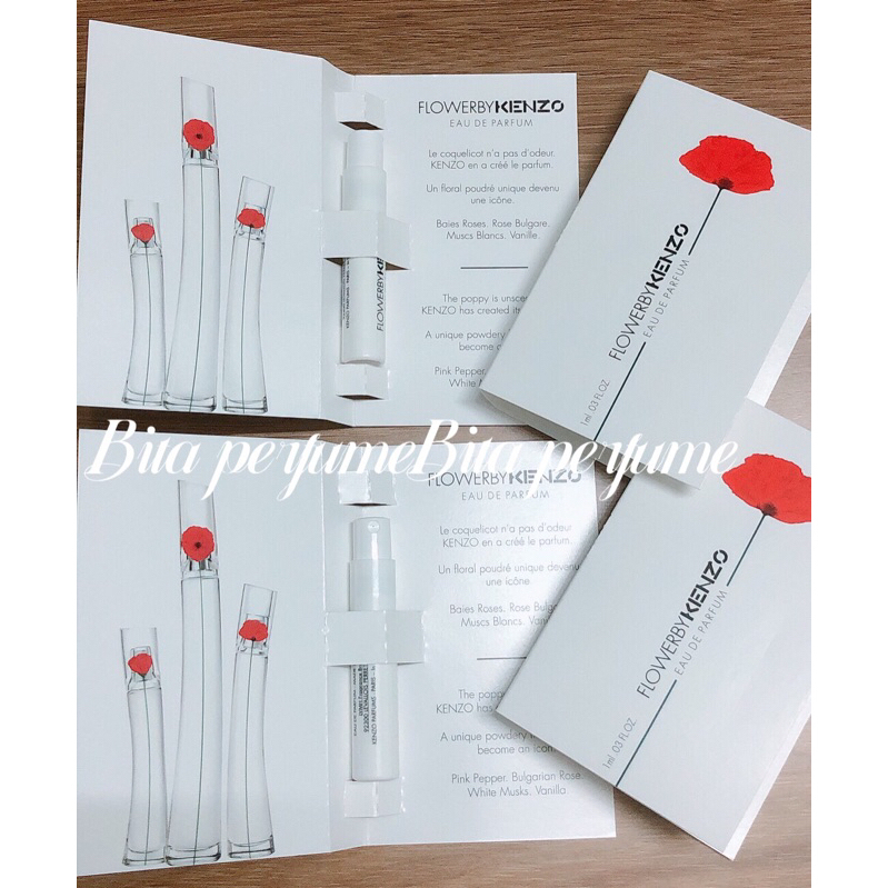 Vial nước hoa Kenzo Flower EDP 1,2ml