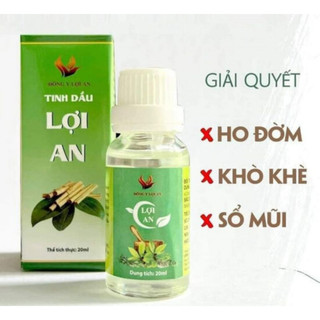 Tinh dầu Lợi an bôi ho, sổ mũi, khò khè cho bé - Chính hãng, date mới Tặng tăm bông họp 20ml