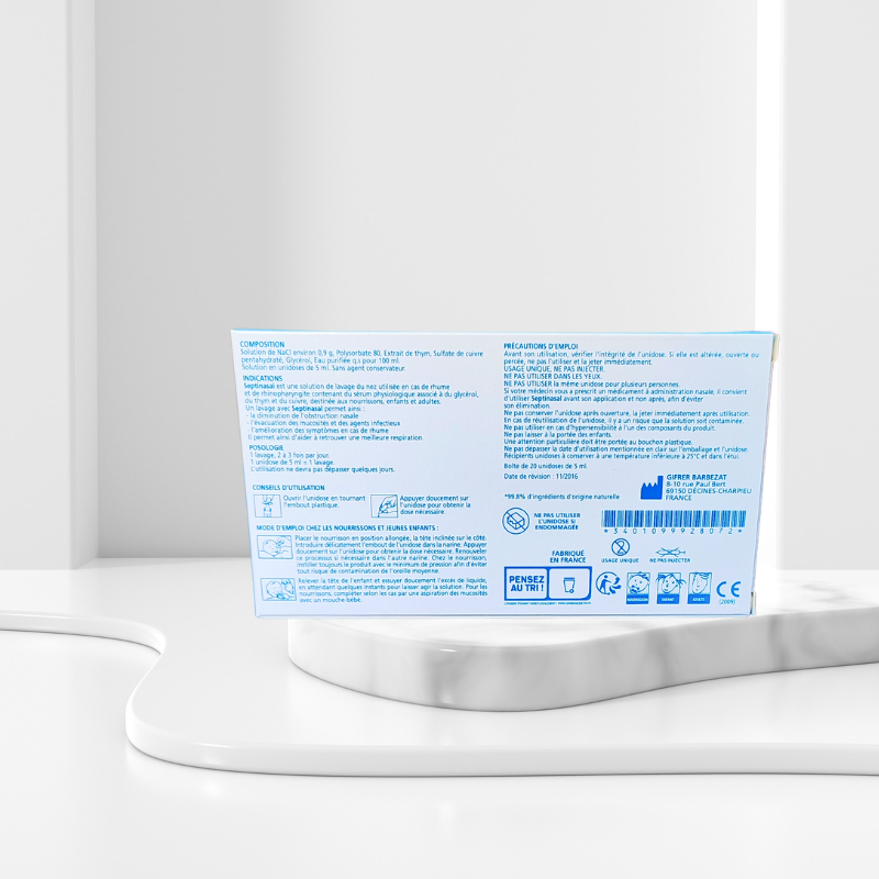 Nước muối Gifrer tép vàng sổ mũi