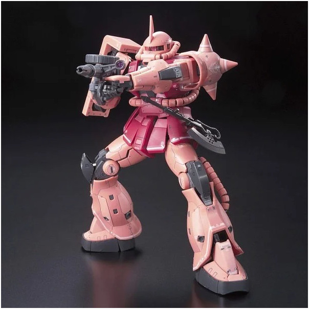Mô hình lắp ráp RG Zaku MS-06S 02- Siêu Mô Hình 4573102615954