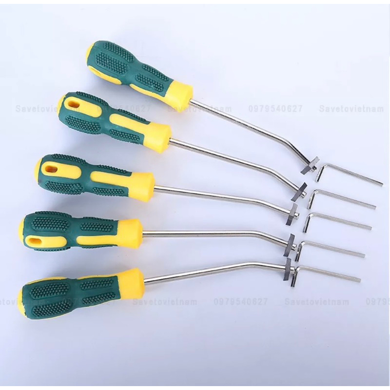 Tua vít cạo ron gạch, dụng cụ cạo mạch gạch đầu thép vonfram siêu cứng.