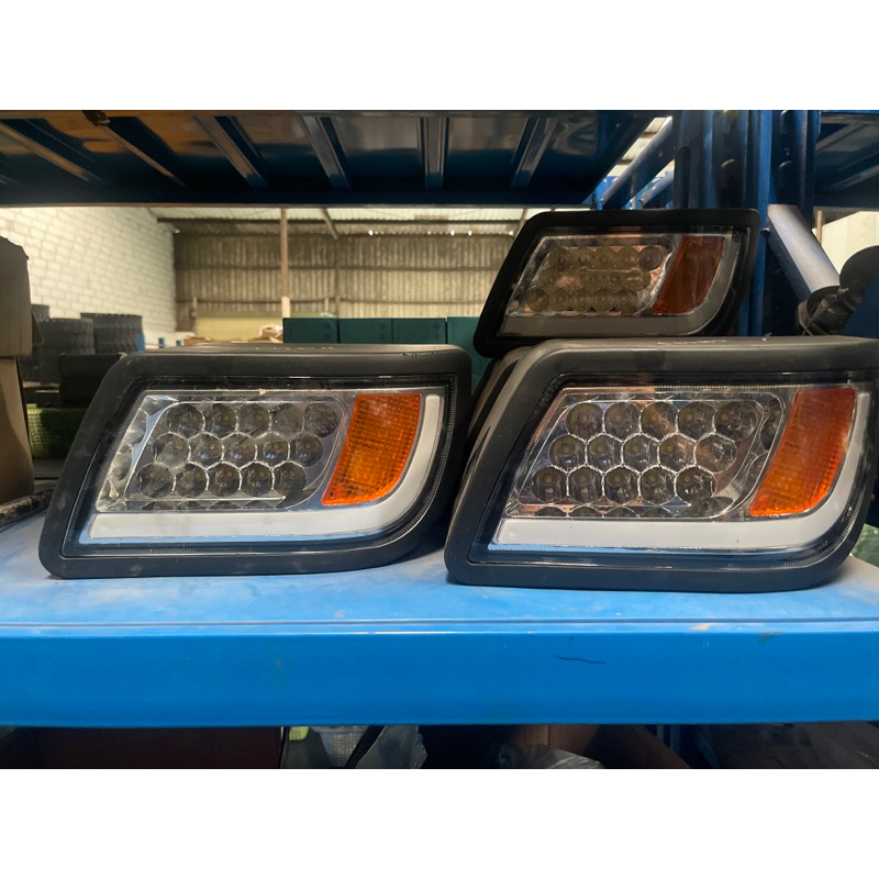 đèn led to máy xúc lật, đèn pha máy xúc lật
