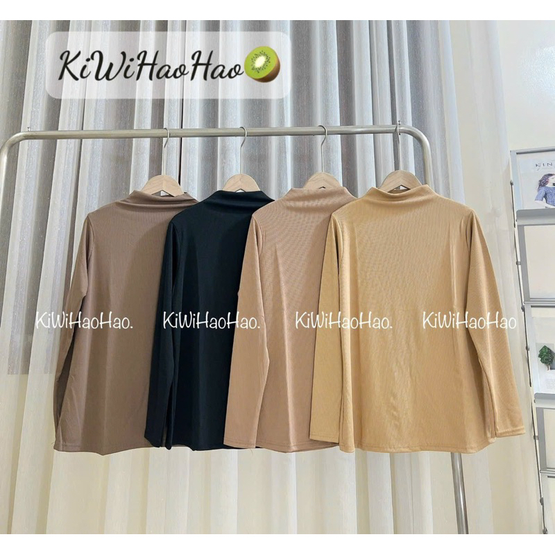 Áo Giữ Nhiệt Bầu Dài Tay Chất Thun Tăm Co Dãn