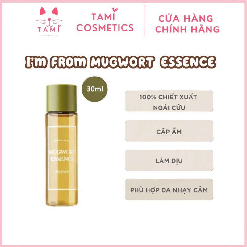 Tinh Chất Dưỡng Làm Dịu và Phục Hồi I’m From Mugwort Essence Mini 30ml