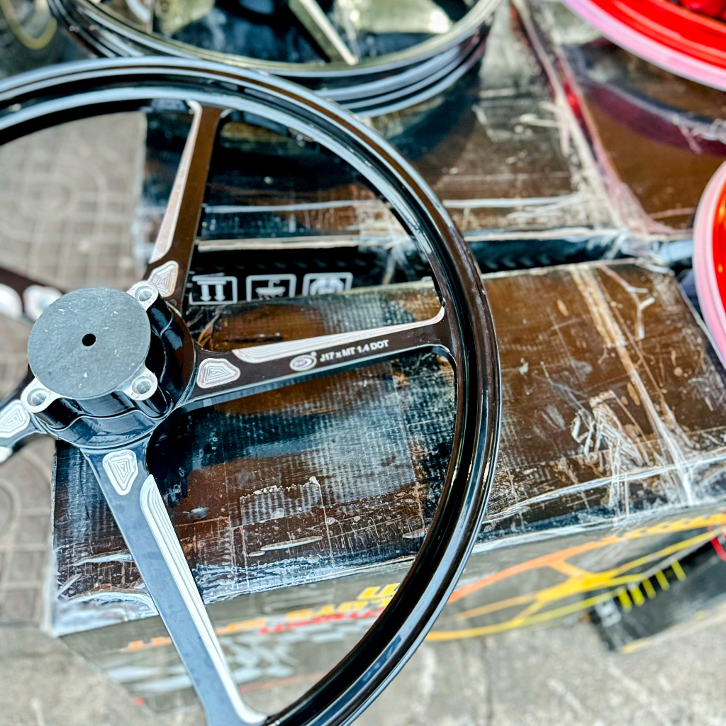 Mâm CNC 5 cay xéo Exciter 135 Yaz Lắp đặt Như zin