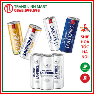 Bia hạ long premium lon 330ml