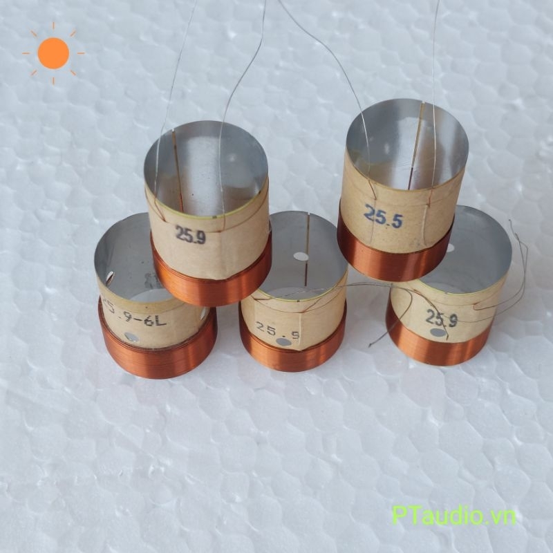 Coil loa 25.5 / 25.9 Loại 2 lớp , 4 lớp và 6 lớp