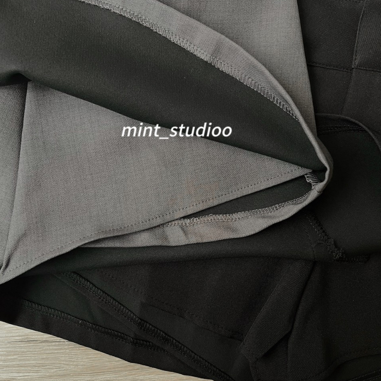 Chân Váy Chữ A Tặng Kèm Belt Kèm Quần Trong Bảo Hộ Chất Chéo Hàn Siêu Dày Dặn