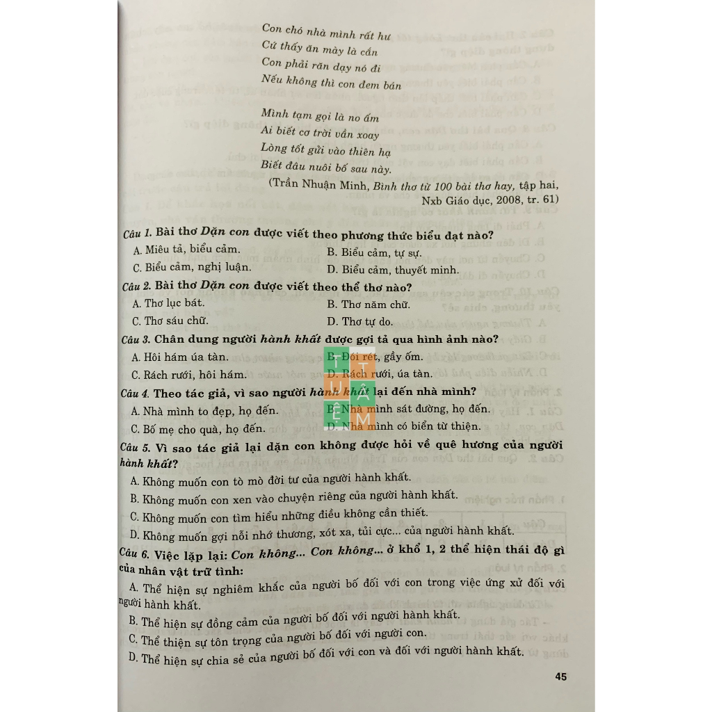 Sách - Ôn tập - kiểm tra nâng cao và phát triển năng lực Ngữ Văn 6