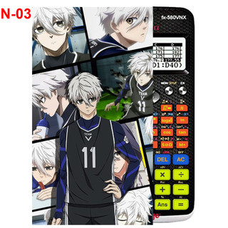 Decal - Hình dán Máy tính CASIO fx570, fx580...anime BLue Lock (nhiều mẫu)