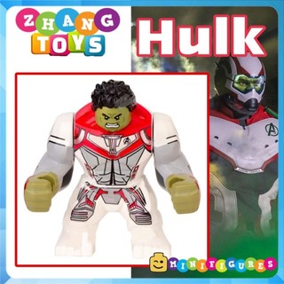 Đồ chơi Xếp hình Hulk du hành thời gian Quantum Suit trong Avengers Endgame Bigfigures Lele PRCK D202