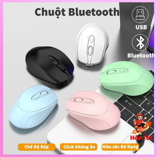 Chuột không dây bluetooth cho macbook laptop máy tính 29deta chế độ sạc pin click không tiếng ôn chuột silent
