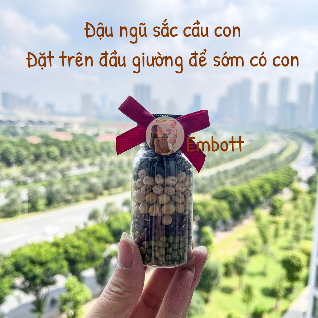 Đậu ngũ sắc cầu con Embott22