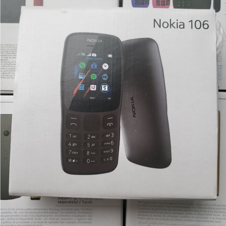 Điện thoại giá rẻ nokia 106 4G  2 sim Chính hãng. Bảo Hành 6 tháng. 1 đổi 1 trong 2 tháng