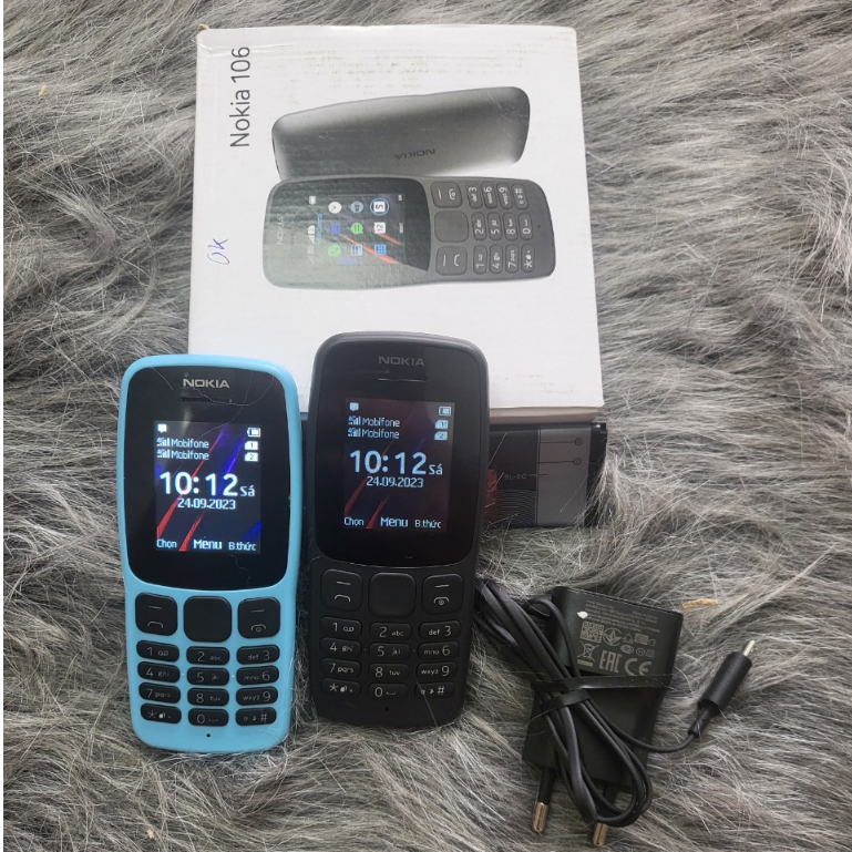 Điện thoại giá rẻ nokia 106 4G  2 sim Chính hãng. Bảo Hành 6 tháng. 1 đổi 1 trong 2 tháng