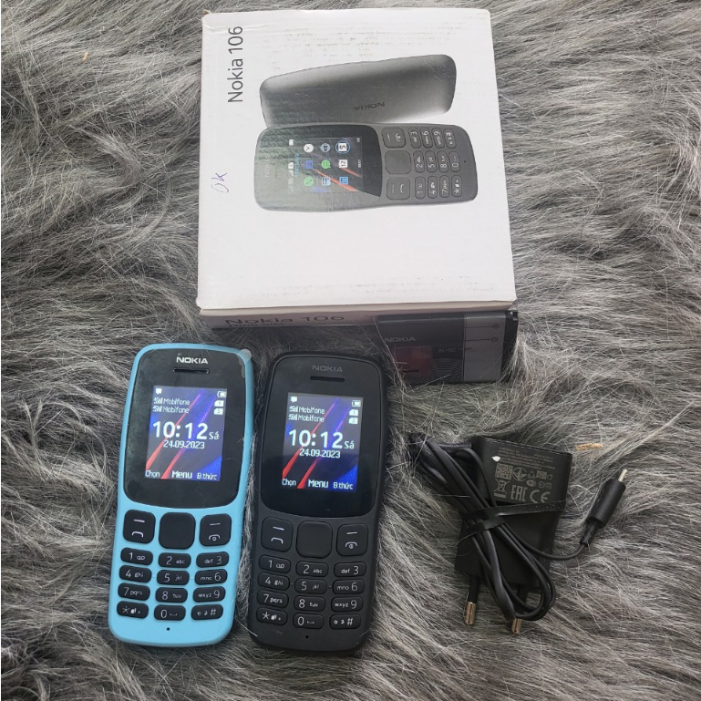 Điện thoại giá rẻ nokia 106 4G  2 sim Chính hãng. Bảo Hành 6 tháng. 1 đổi 1 trong 2 tháng