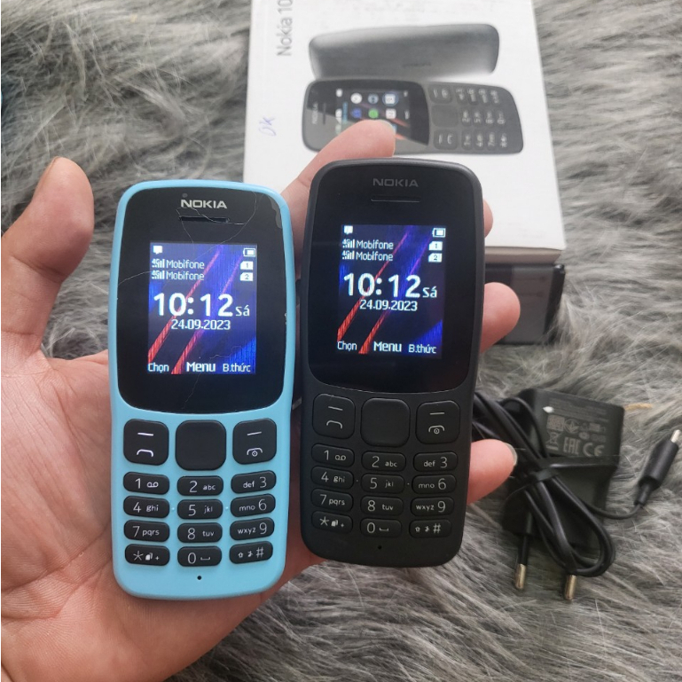 Điện thoại giá rẻ nokia 106 4G  2 sim Chính hãng. Bảo Hành 6 tháng. 1 đổi 1 trong 2 tháng