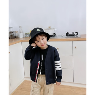 Áo khoác cardigan cho bé MONDAY KIDS, áo khoác len bé trai bé gái