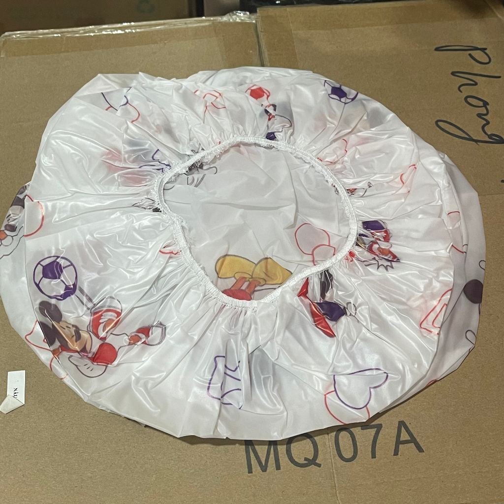 Mủ ủ tóc nghộ nghĩnh mèo hoạt hình dễ thương