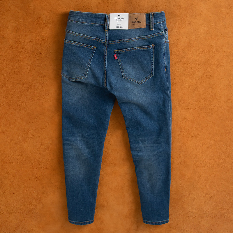 [Mã FADEP2212 giảm 10k đơn từ 99k] Quần Jeans TORANO Nam basic Slim dày dặn siêu bền không phai màu