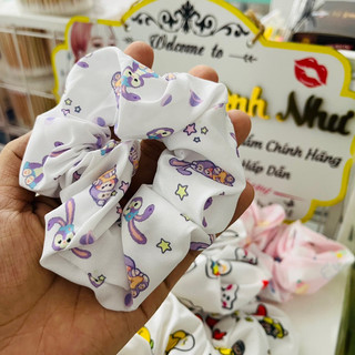 [CHÍNH HÃNG]Scrunchies cột tóc, buộc tóc hình gấu, thỏ dễ thương(ảnh thật shop chụp)