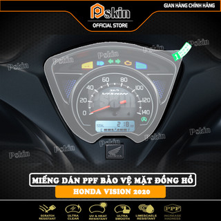 Miếng dán PPF bảo vệ mặt đồng hồ xe Honda Vision 2020