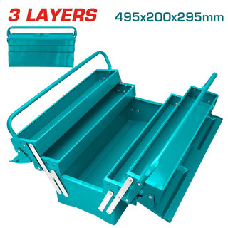 Thùng đựng đồ nghề 3 tầng 50 x 20 x 30 total tht10701