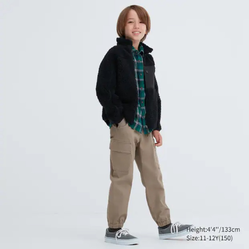 Quần Kaki Bé Trai Túi Hộp UNI